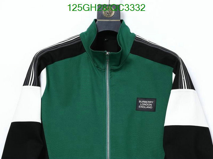 Burberry-Clothing Code: QC3332 $: 125USD