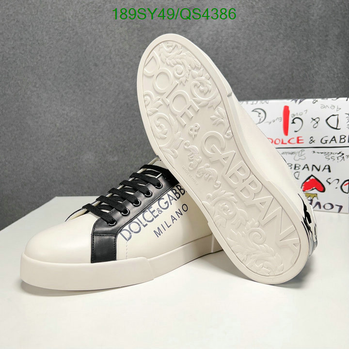 D&G-Men shoes Code: QS4386 $: 189USD