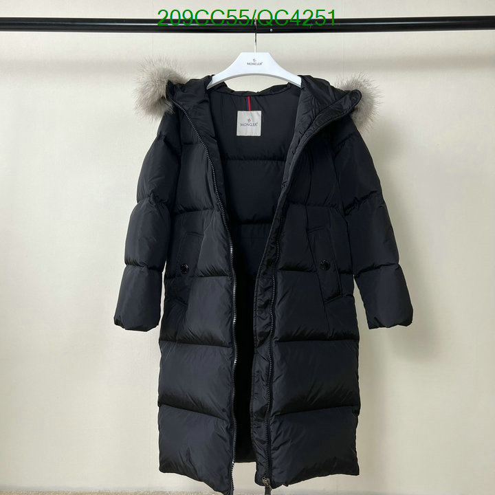 Moncler-Down jacket Women Code: QC4251 $: 209USD