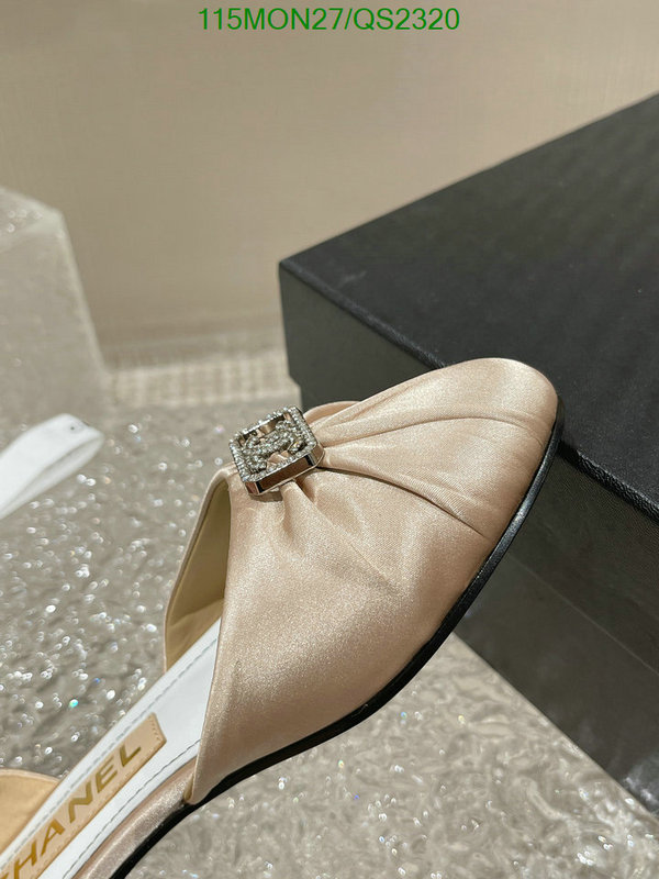 Chanel-Women Shoes Code: QS2320 $: 115USD