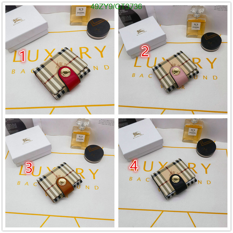 Burberry-Wallet-4A Quality Code: QT3736 $: 49USD