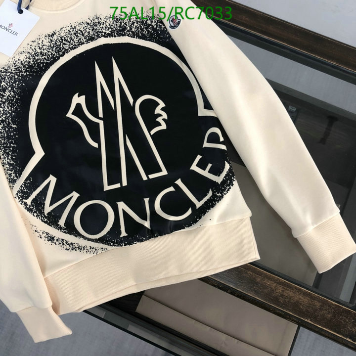 Moncler-Clothing Code: RC7033 $: 75USD