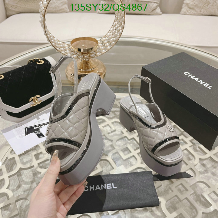 Chanel-Women Shoes Code: QS4867 $: 135USD