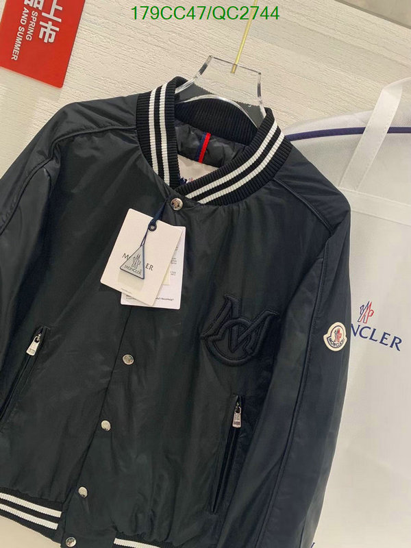 Moncler-Down jacket Men Code: QC2744 $: 179USD