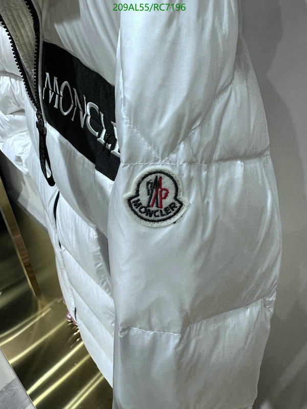Moncler-Down jacket Women Code: RC7196 $: 209USD