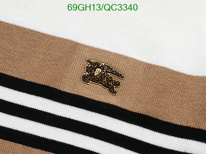 Burberry-Clothing Code: QC3340 $: 69USD