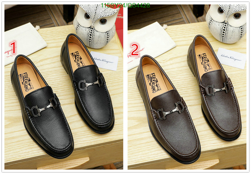 Ferragamo-Men shoes Code: QS4428 $: 115USD