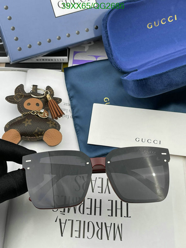 Gucci-Glasses Code: QG2686 $: 39USD