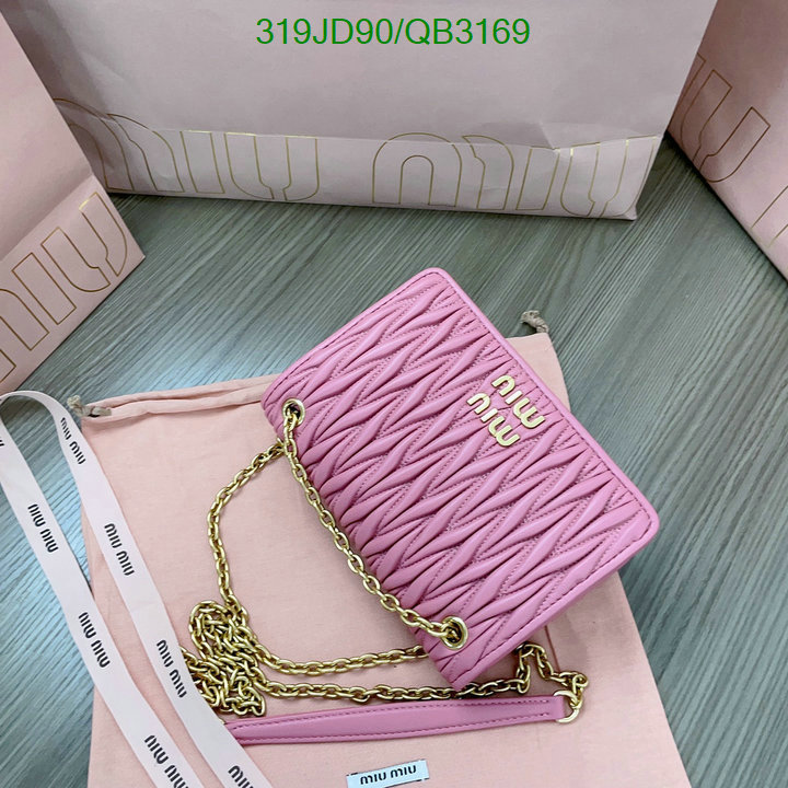 Miu Miu-Bag-Mirror Quality Code: QB3169 $: 319USD