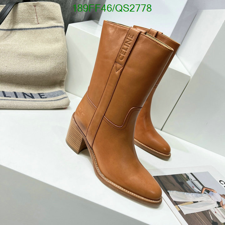 Boots-Women Shoes Code: QS2778 $: 189USD