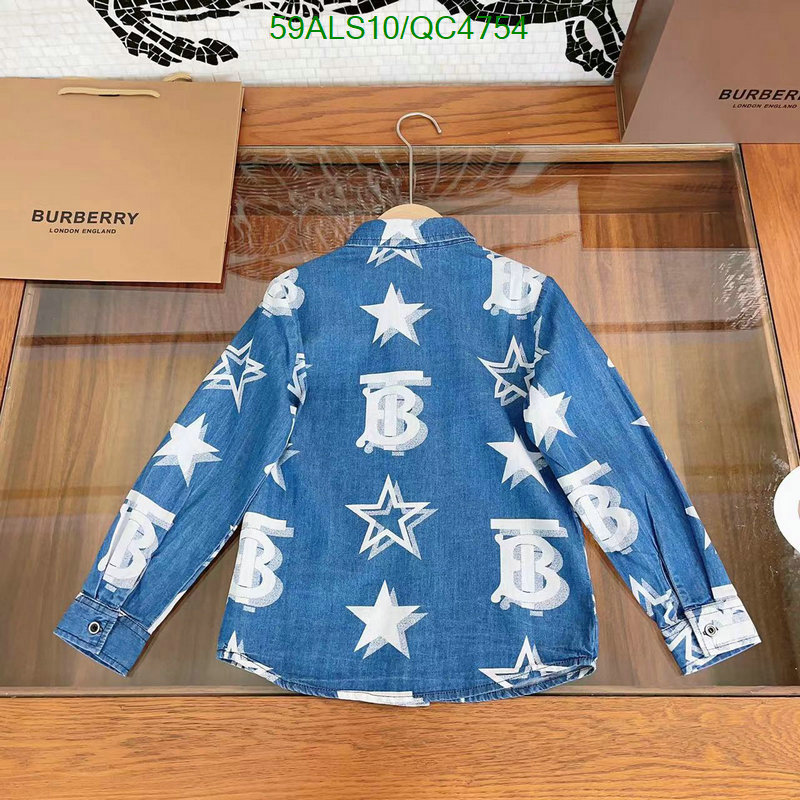 Burberry-Kids clothing Code: QC4754 $: 59USD