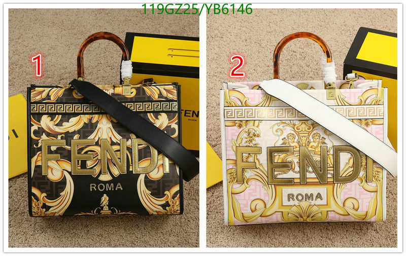 Fendi-Bag-4A Quality Code: YB6146 $: 119USD