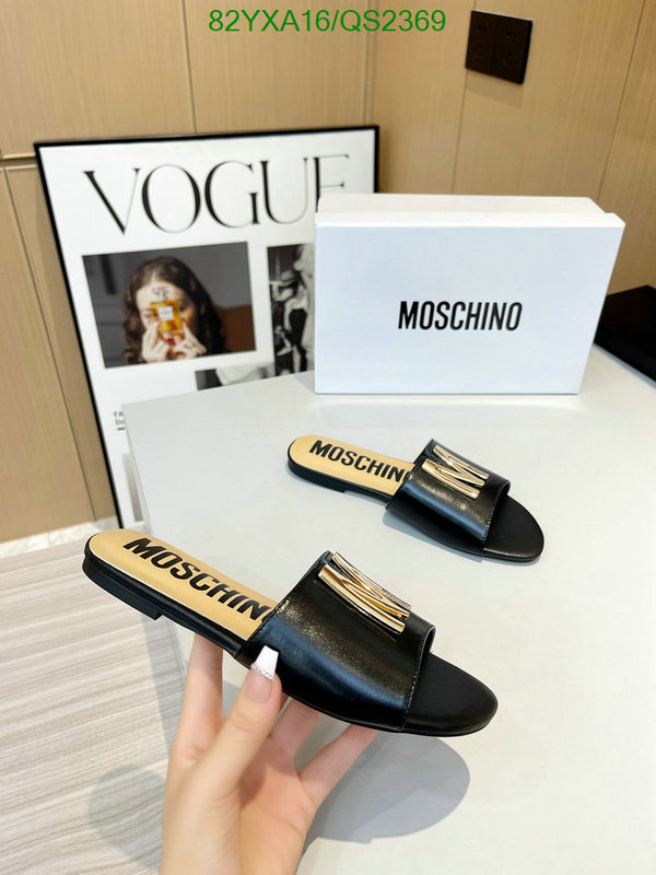 MOSCHINO-Women Shoes Code: QS2369