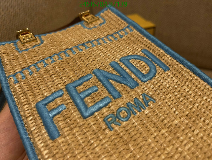 Sunshine-Fendi Bag(Mirror Quality) Code: LB7139 $: 245USD