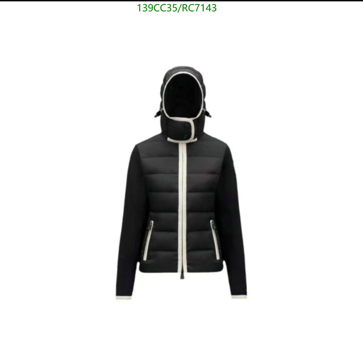 Moncler-Down jacket Women Code: RC7143 $: 139USD