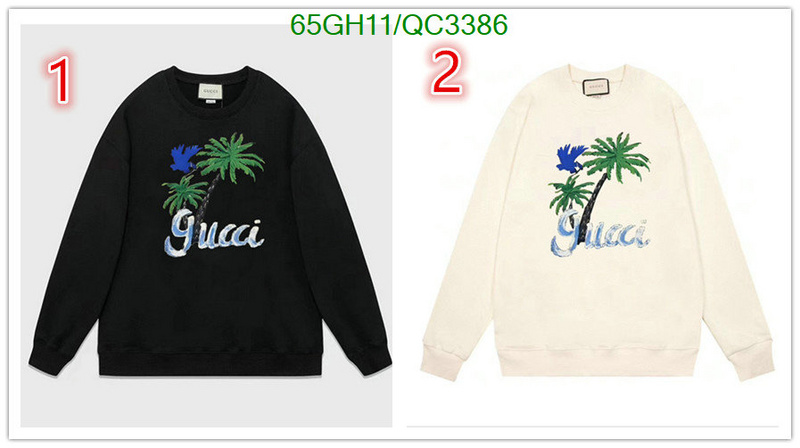 Gucci-Clothing Code: QC3386 $: 65USD