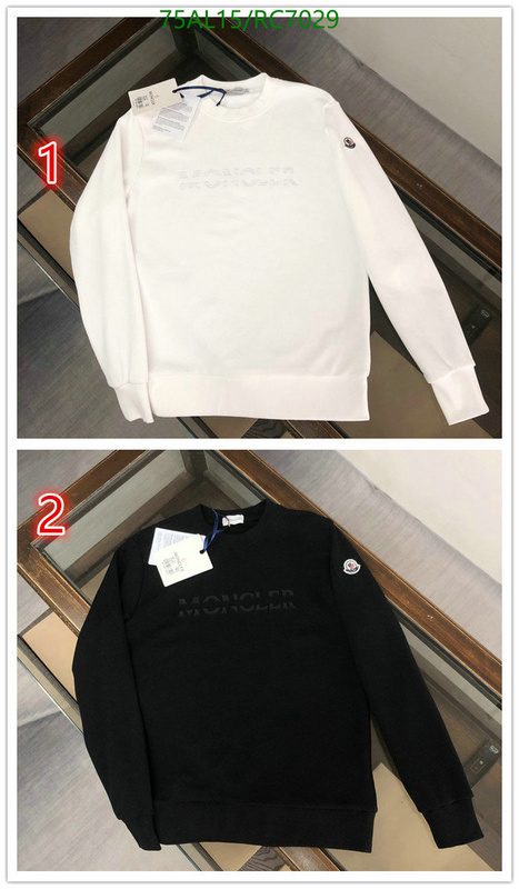 Moncler-Clothing Code: RC7029 $: 75USD