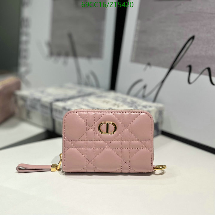 Dior-Wallet-Mirror Quality Code: ZT5420 $: 69USD