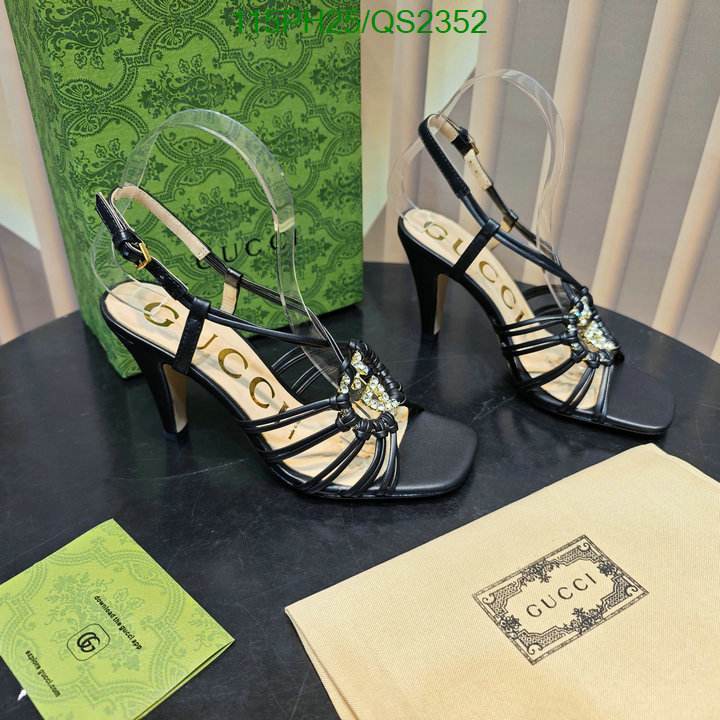 Gucci-Women Shoes Code: QS2352 $: 115USD