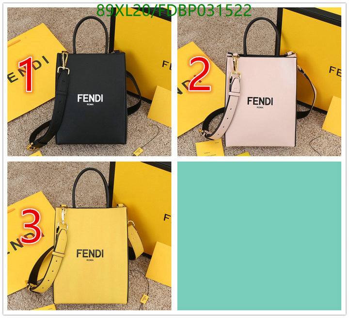 Handbag-Fendi Bag(4A) Code: FDBP031522 $: 89USD