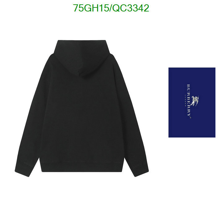 Burberry-Clothing Code: QC3342 $: 75USD