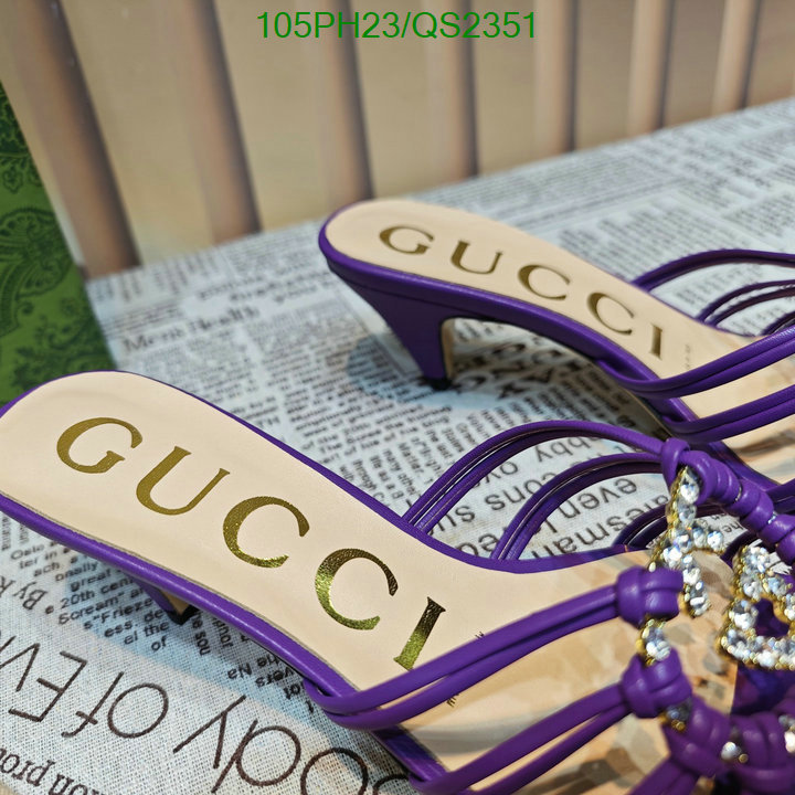 Gucci-Women Shoes Code: QS2351 $: 105USD