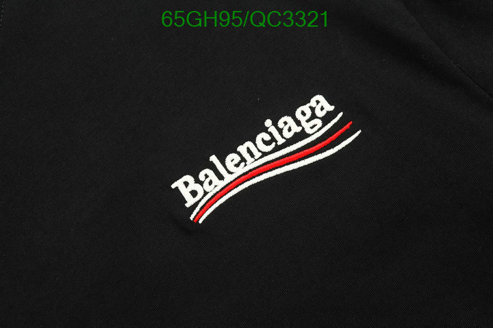 Balenciaga-Clothing Code: QC3321 $: 65USD
