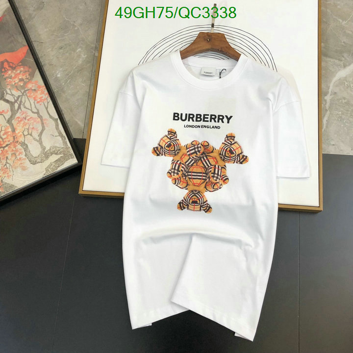 Burberry-Clothing Code: QC3338 $: 49USD