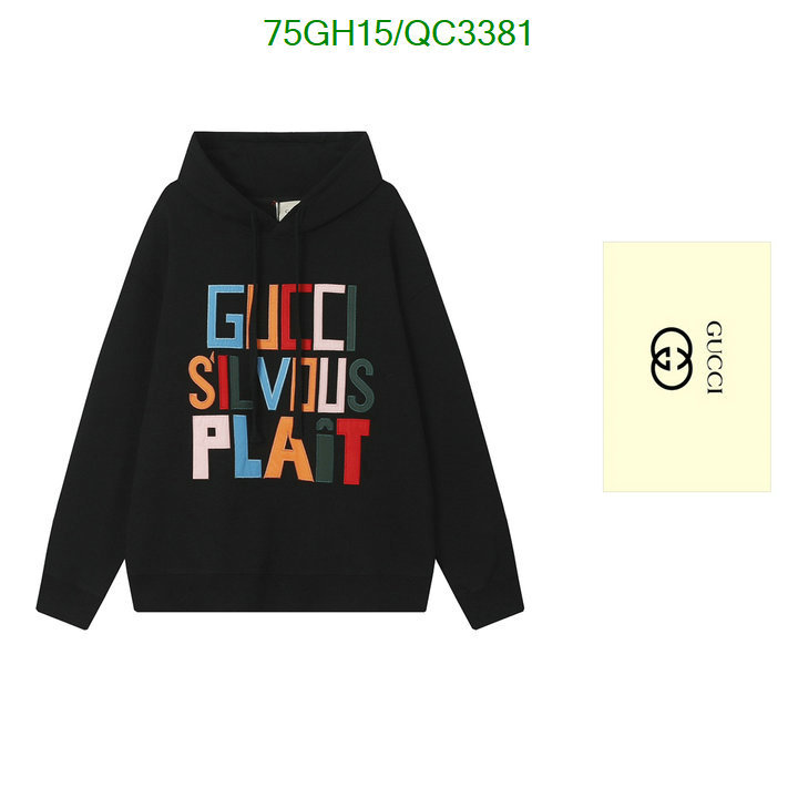Gucci-Clothing Code: QC3381 $: 75USD