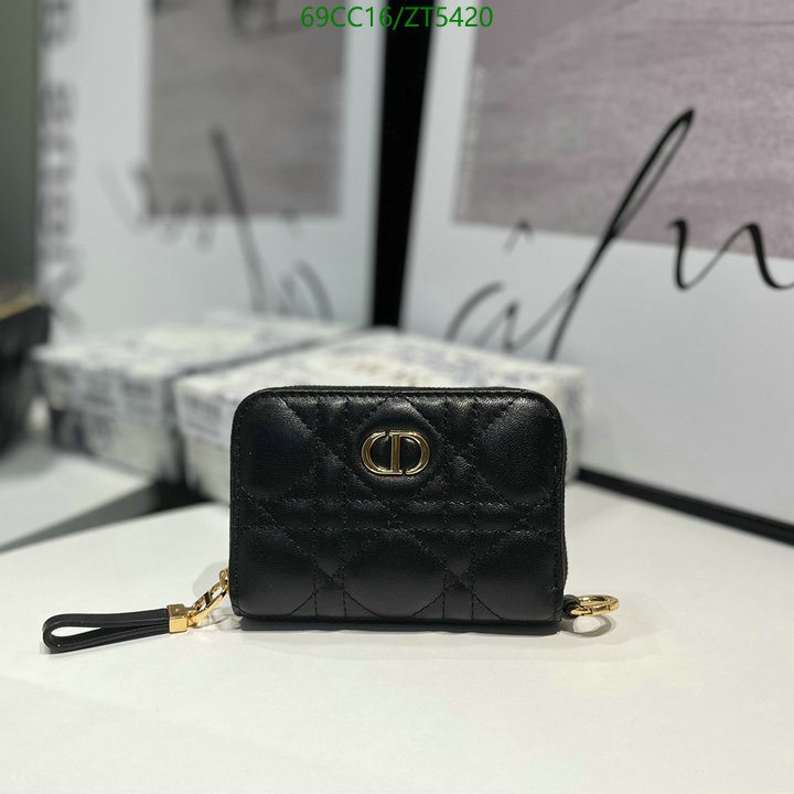 Dior-Wallet-Mirror Quality Code: ZT5420 $: 69USD