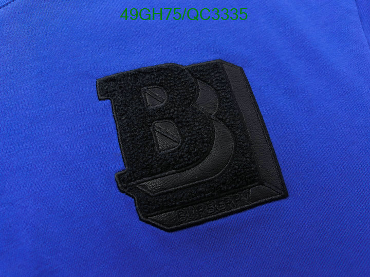 Burberry-Clothing Code: QC3335 $: 49USD
