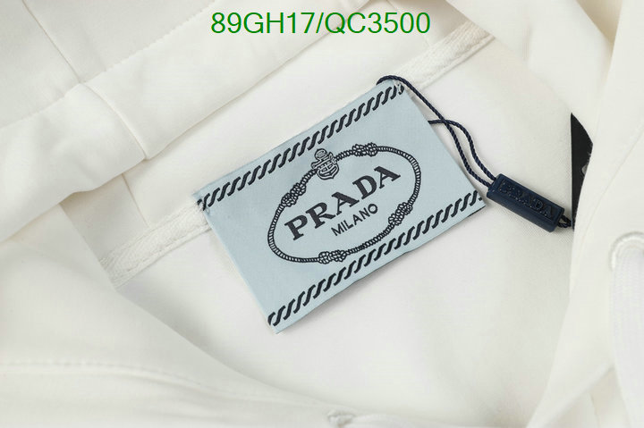 Prada-Clothing Code: QC3500 $: 89USD