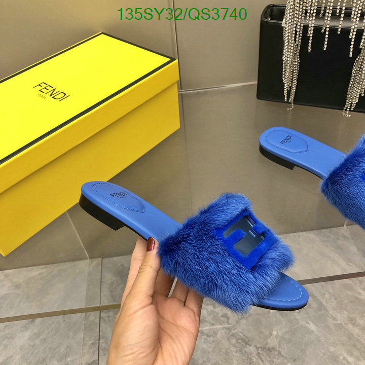 Fendi-Women Shoes Code: QS3740 $: 135USD