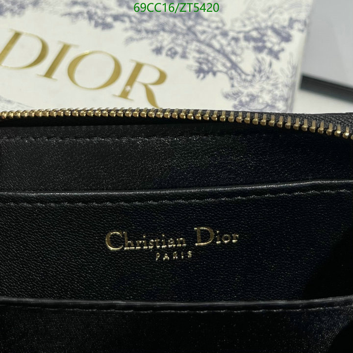 Dior-Wallet-Mirror Quality Code: ZT5420 $: 69USD