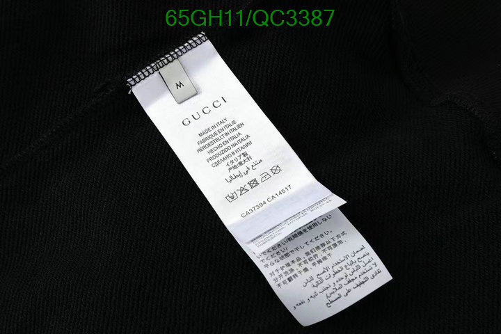 Gucci-Clothing Code: QC3387 $: 65USD