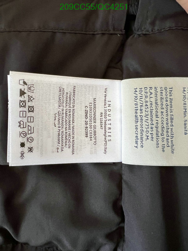 Moncler-Down jacket Women Code: QC4251 $: 209USD