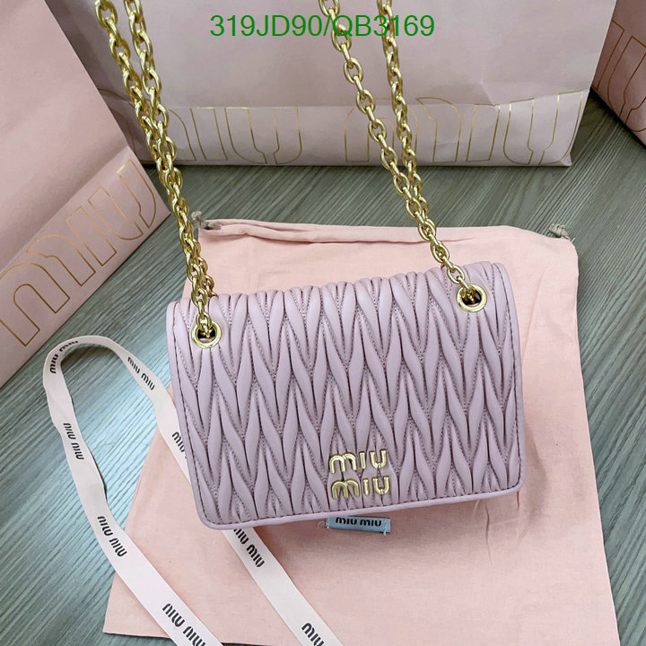 Miu Miu-Bag-Mirror Quality Code: QB3169 $: 319USD