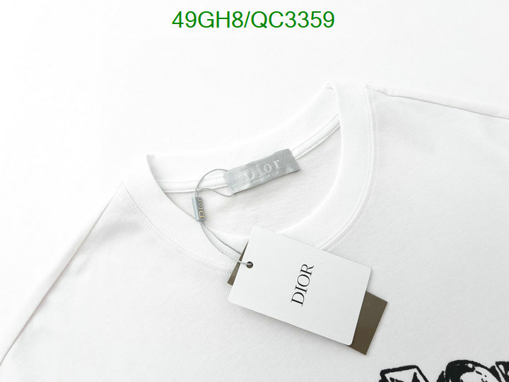 Dior-Clothing Code: QC3359 $: 49USD