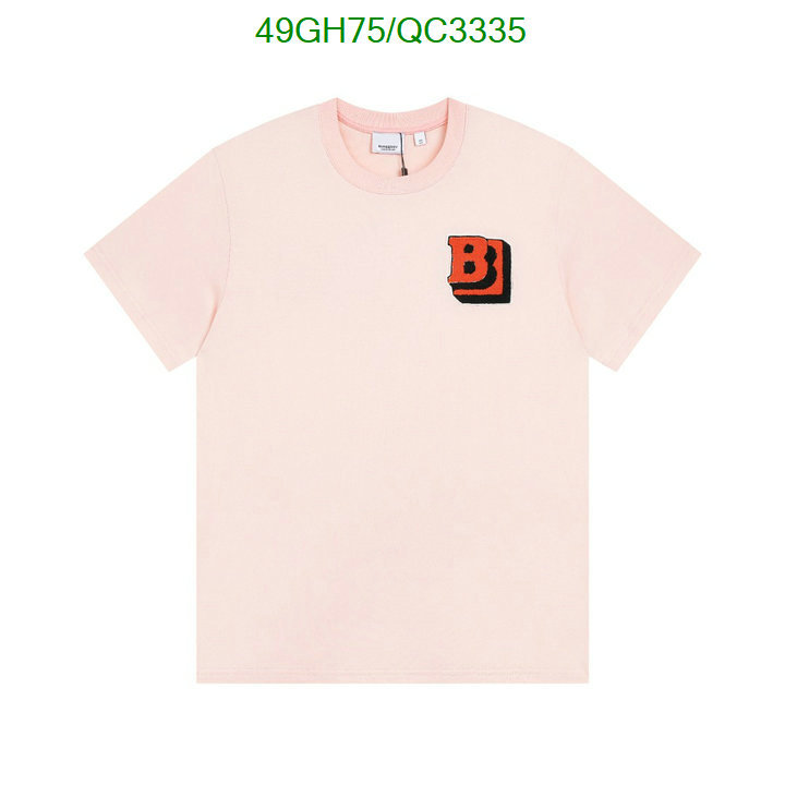 Burberry-Clothing Code: QC3335 $: 49USD