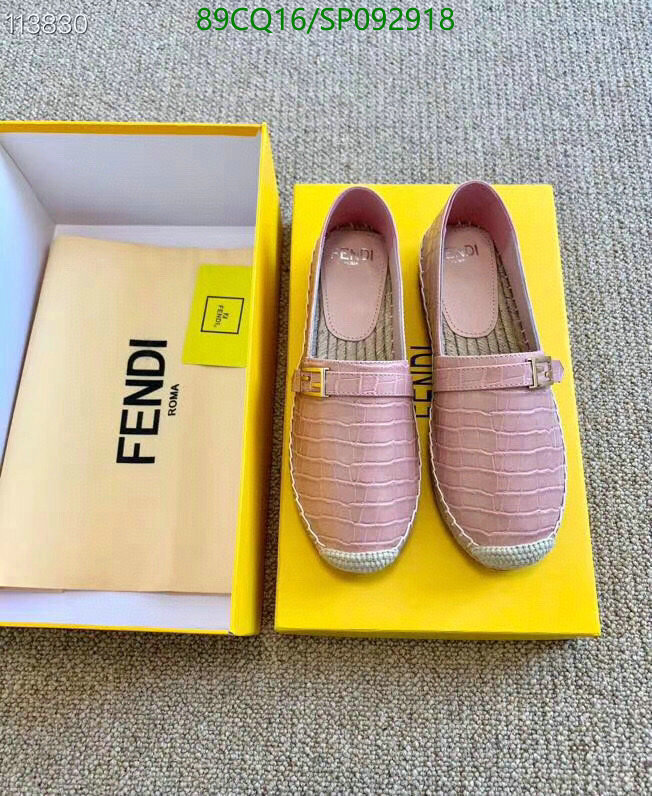 Fendi-Women Shoes Code: SP092918 $: 89USD