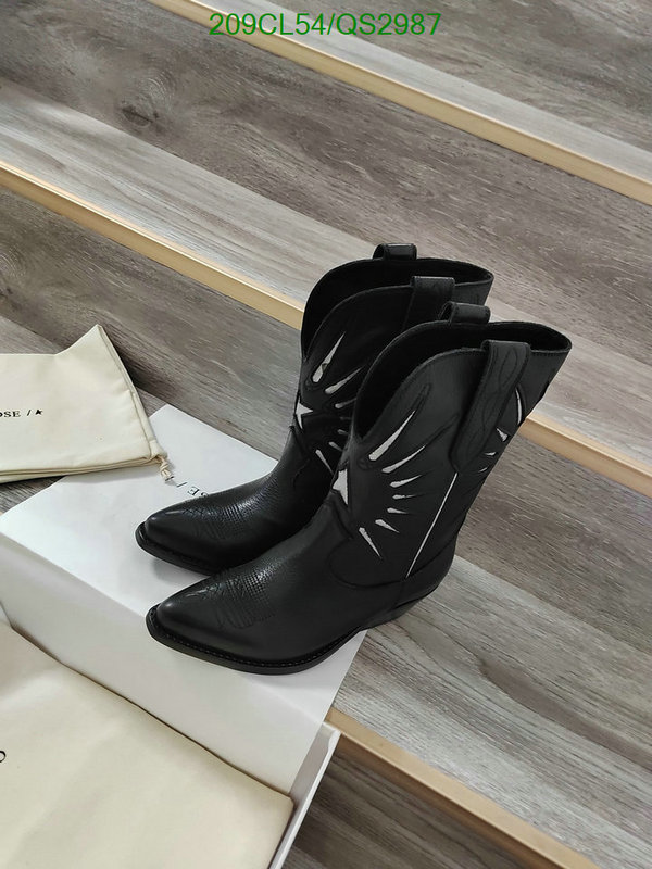 Boots-Women Shoes Code: QS2987 $: 209USD