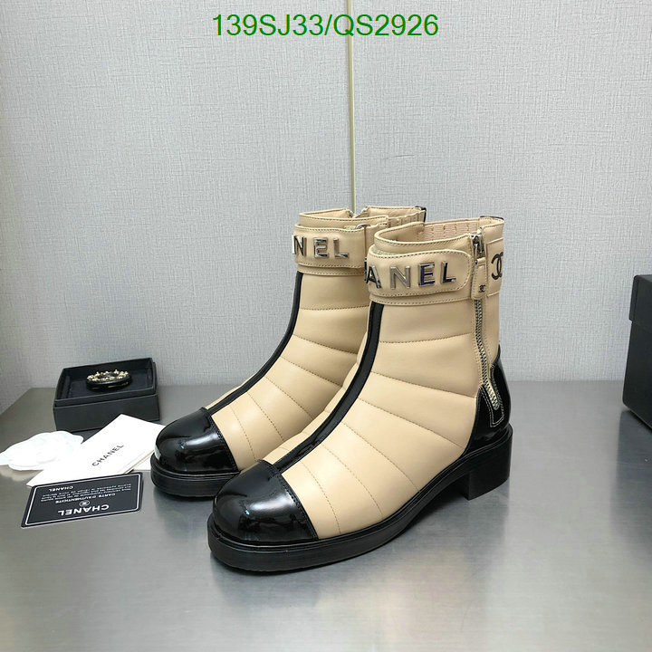 Chanel-Women Shoes Code: QS2926 $: 139USD