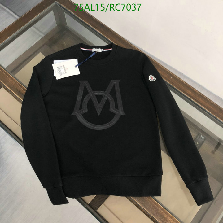 Moncler-Clothing Code: RC7037 $: 75USD