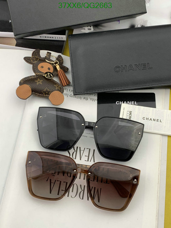 Chanel-Glasses Code: QG2663 $: 37USD