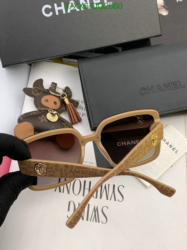 Chanel-Glasses Code: QG2660 $: 37USD