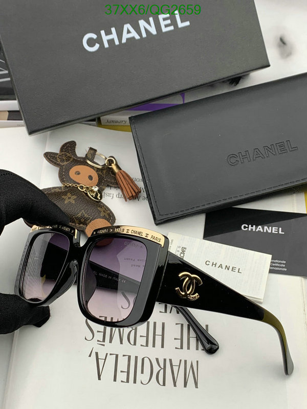 Chanel-Glasses Code: QG2659 $: 37USD