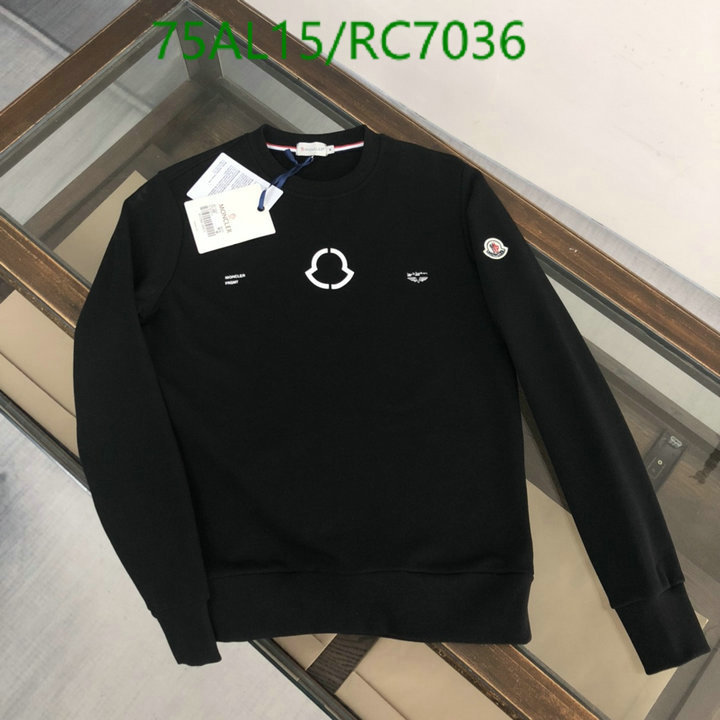 Moncler-Clothing Code: RC7036 $: 75USD