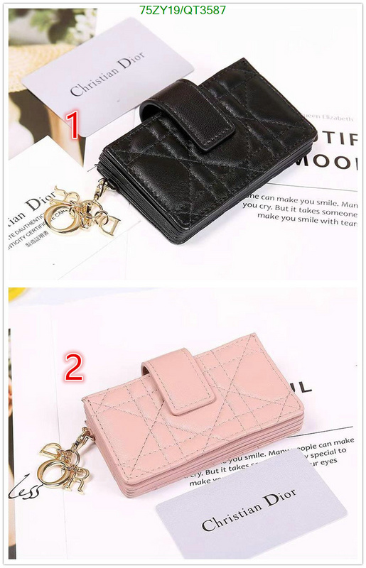 Dior-Wallet(4A) Code: QT3587 $: 75USD