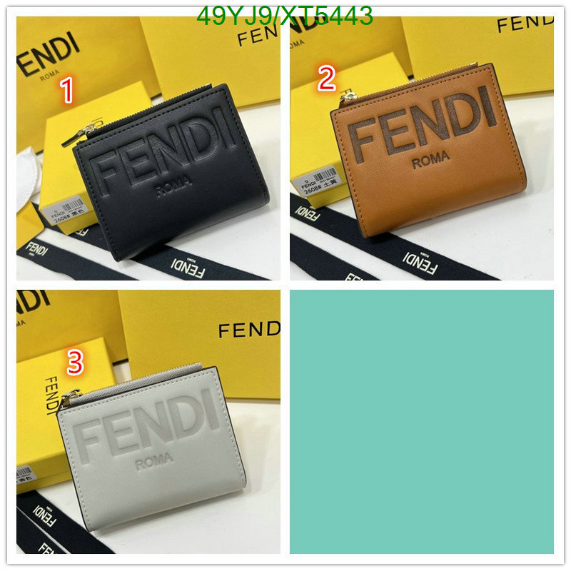 Wallet-Fendi Bag(4A) Code: XT5443 $: 49USD