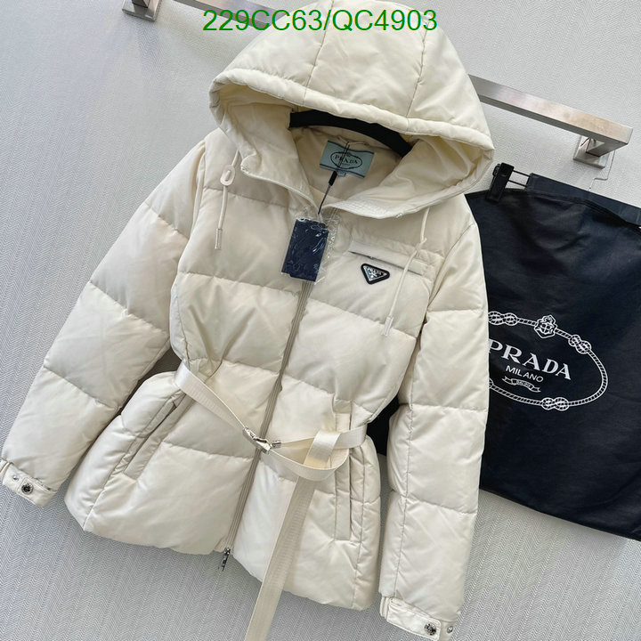 Prada-Down jacket Women Code: QC4903 $: 229USD